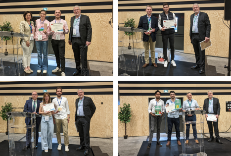 Les 4 gagnants du concours Innovation Provera – FEEF !