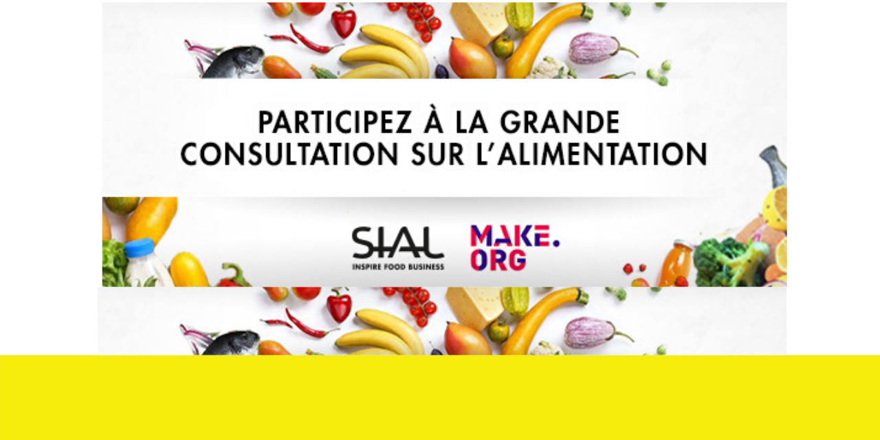 Participez à la grande consultation sur l’alimentation