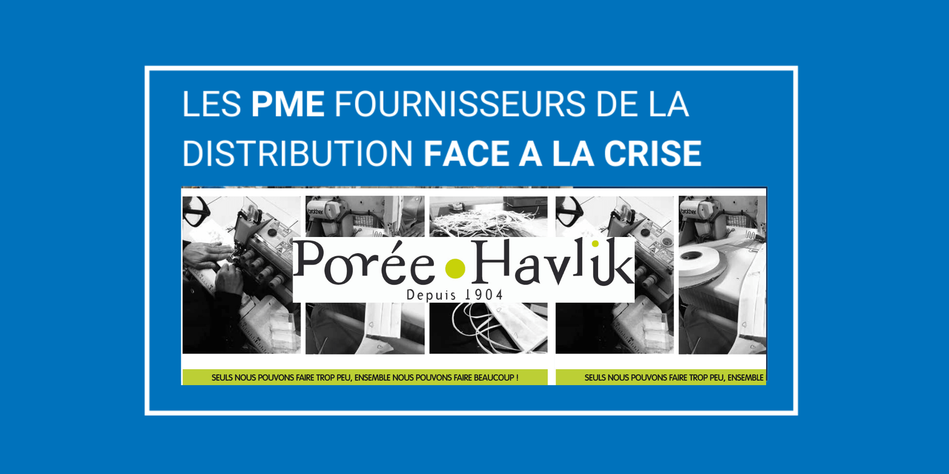 Crise Covid-19 : Poree-Havlik parie sur l’avenir d’une fabrication de produits de puériculture 100% Made In France