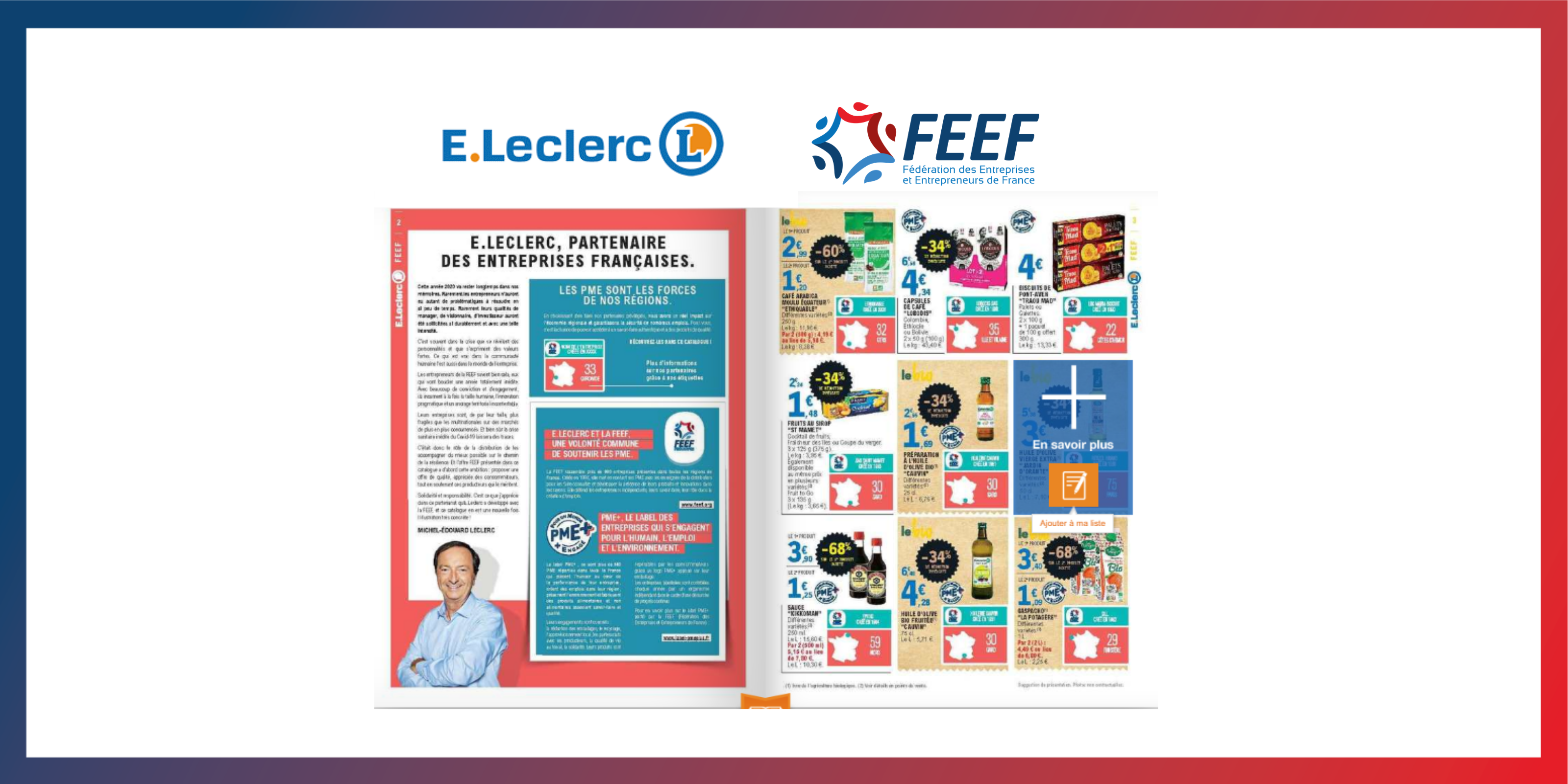 E.Leclerc soutient les entrepreneurs de la FEEF